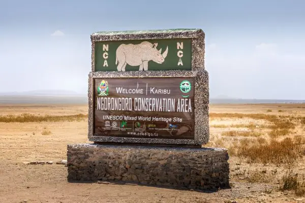 Ngorongoro Crater Landscape